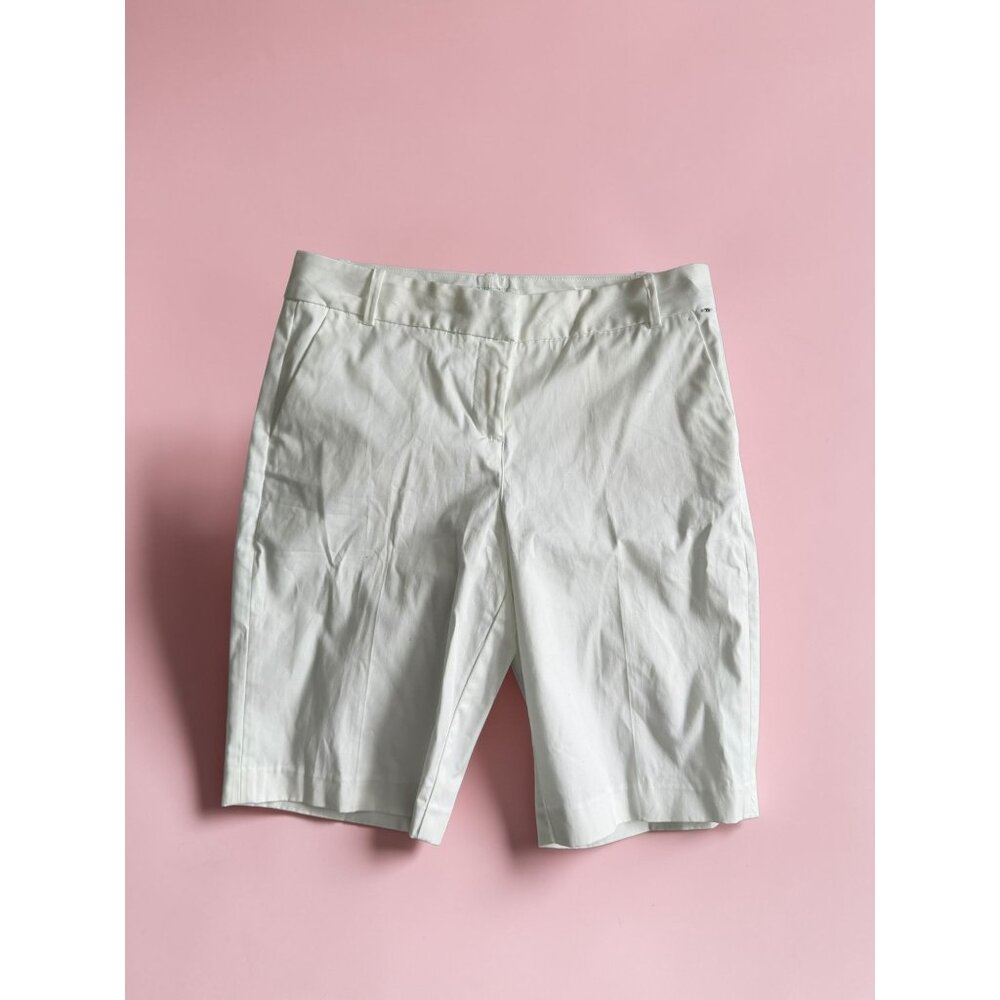 NAUTICA Women’s White Bermuda Shorts Size 8 NEW NWT